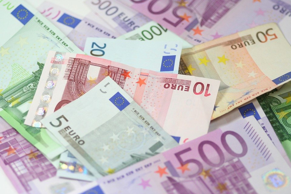 Currency, Wealth, Finance, Savings, Money, Euro, Pay