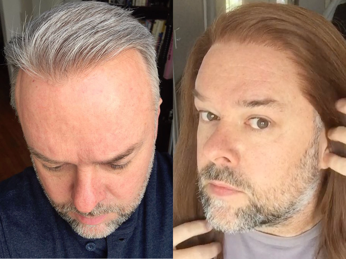 Man's Homemade Lace-Front Wigs Are Going Viral